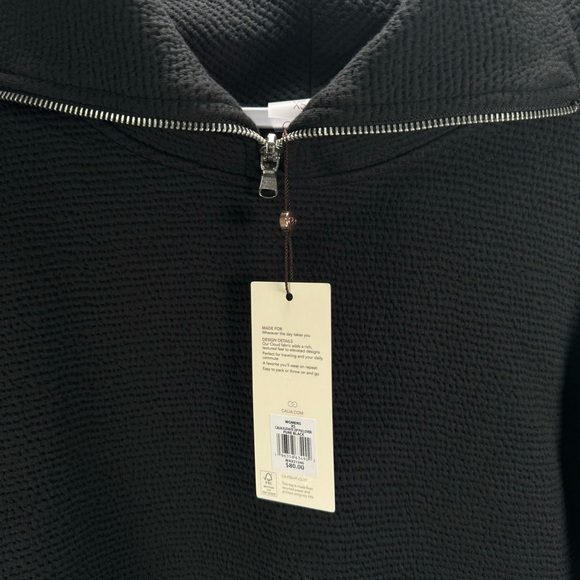 NWT New Calia Elevate Women’s Quarter Zip Pullover Extra Small XS Long Sleeve - Picture 6 of 6